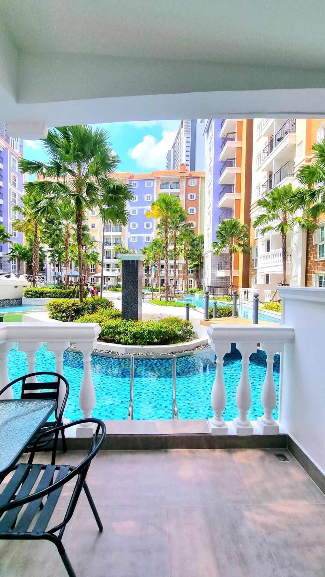 Seven Seas Cote D'Azur Resort Jomtien Na Chom Thian Exteriör bild