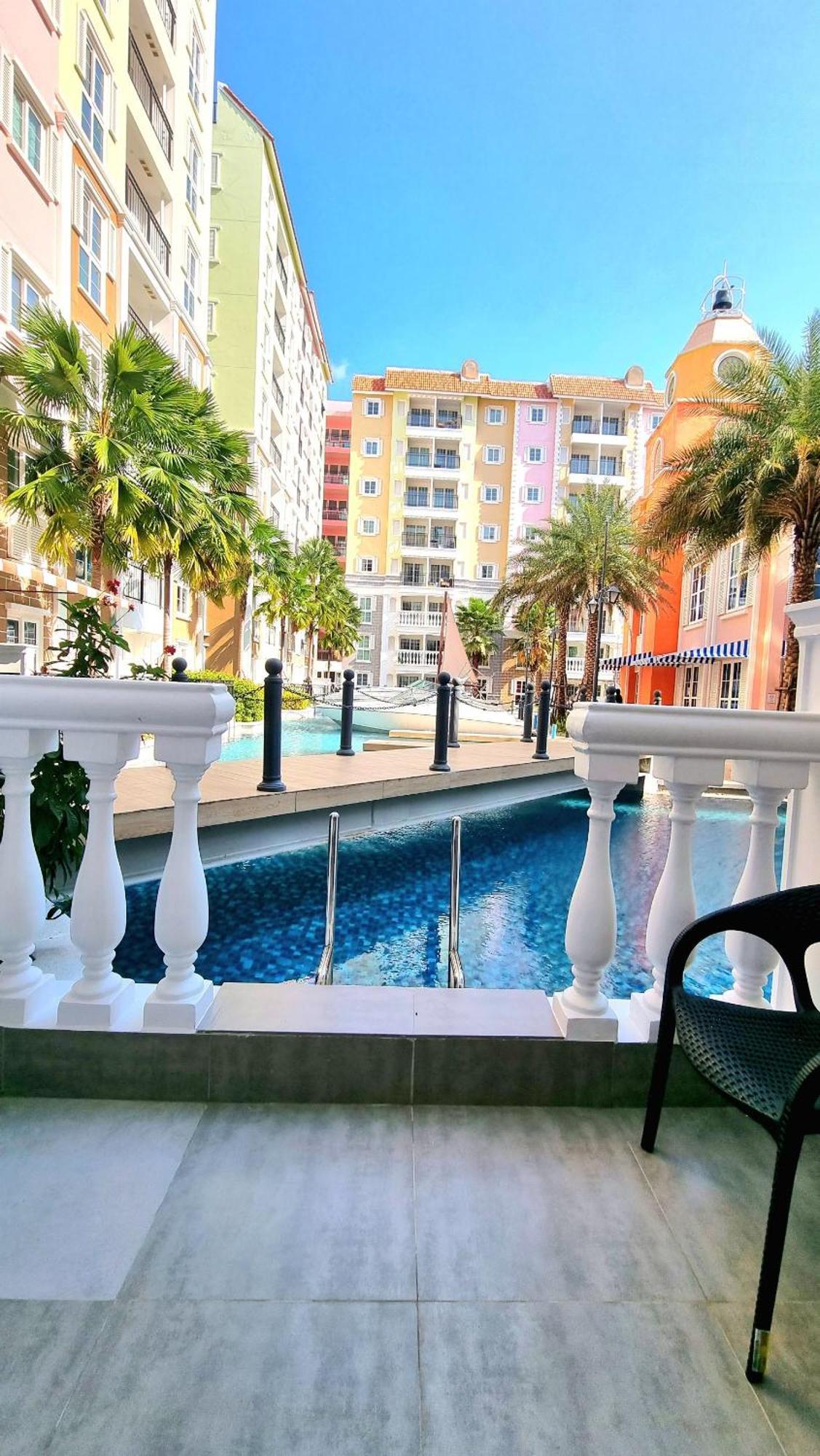 Seven Seas Cote D'Azur Resort Jomtien Na Chom Thian Exteriör bild