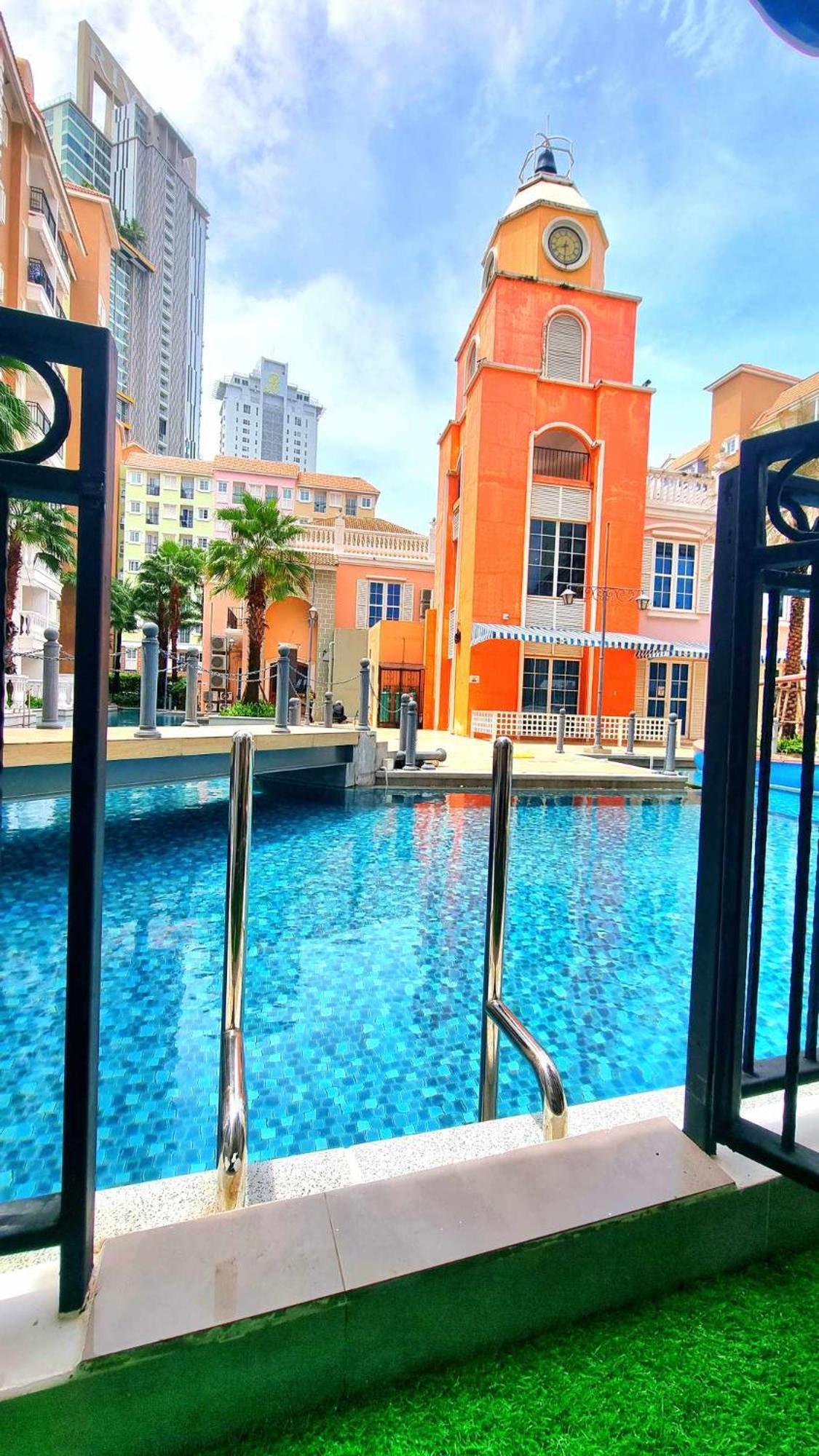 Seven Seas Cote D'Azur Resort Jomtien Na Chom Thian Exteriör bild