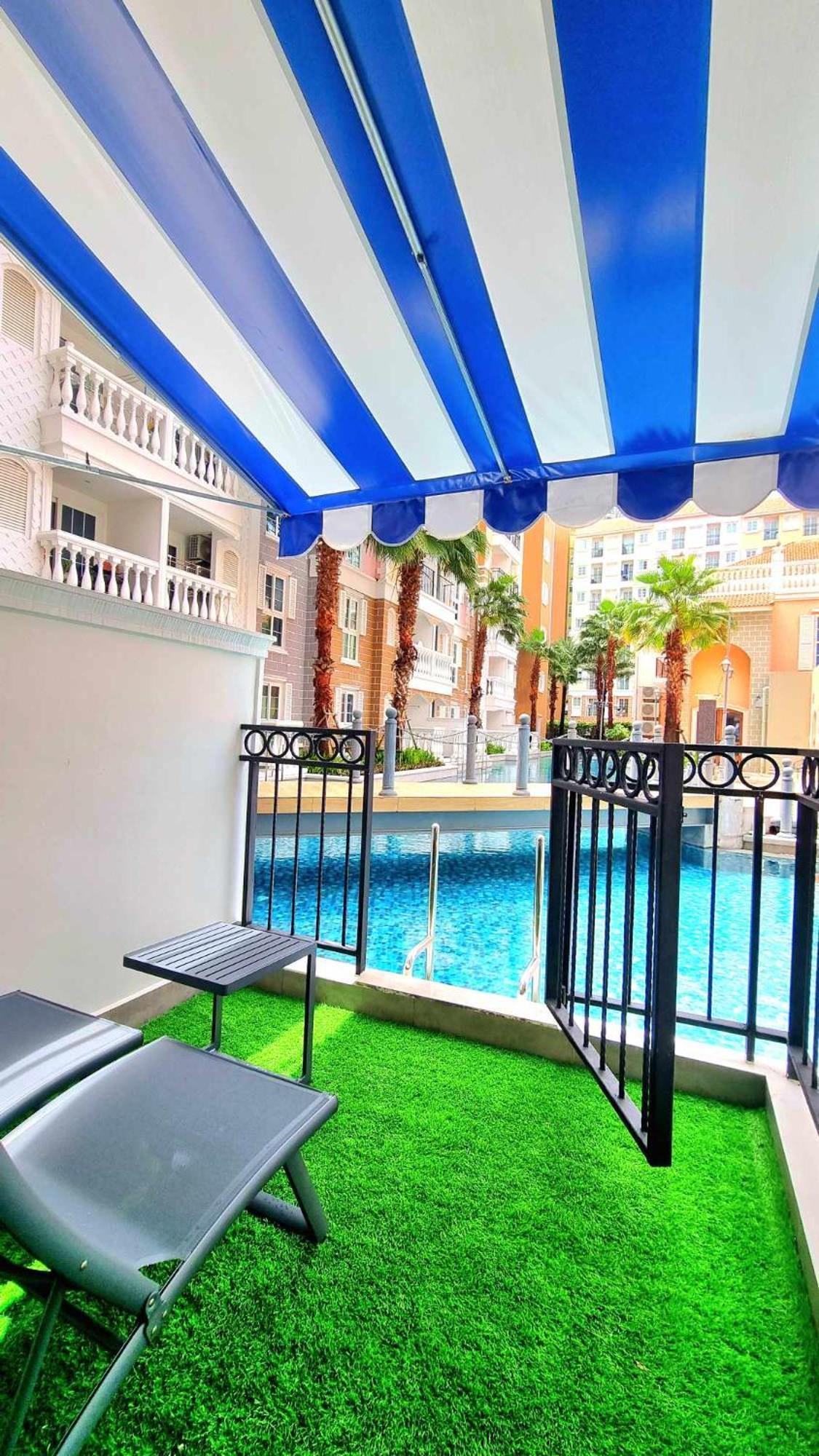 Seven Seas Cote D'Azur Resort Jomtien Na Chom Thian Exteriör bild