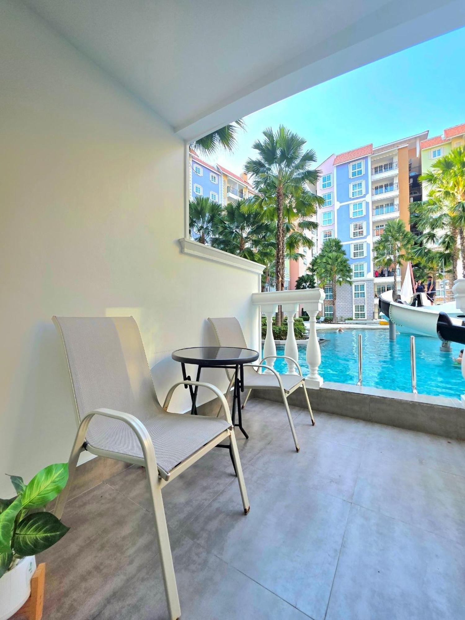 Seven Seas Cote D'Azur Resort Jomtien Na Chom Thian Exteriör bild